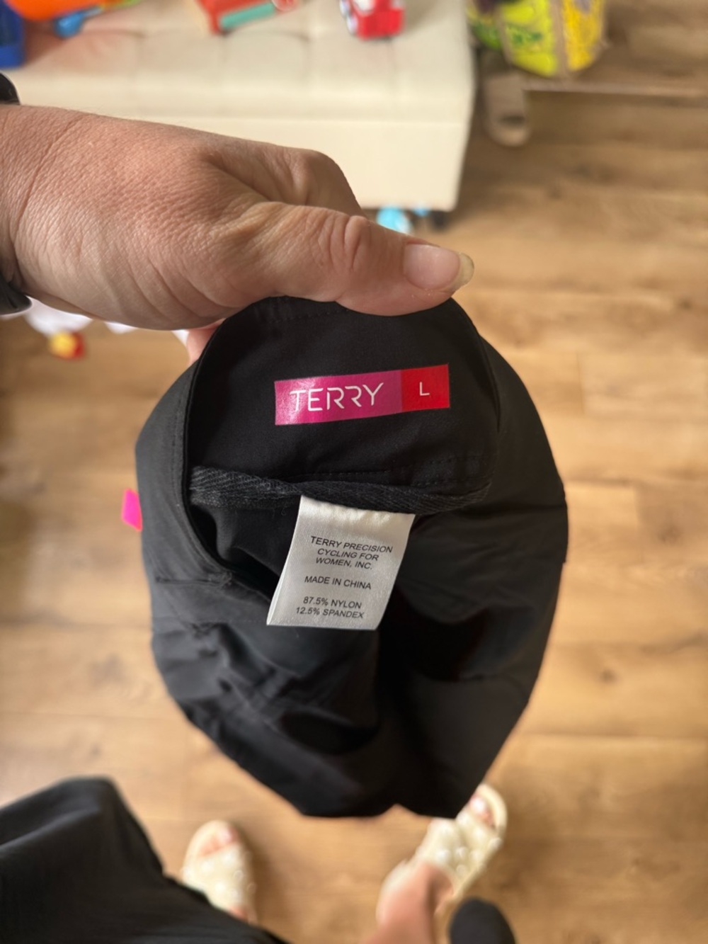 Woman’s Black Cycling Shorts - Picture 5 of 5